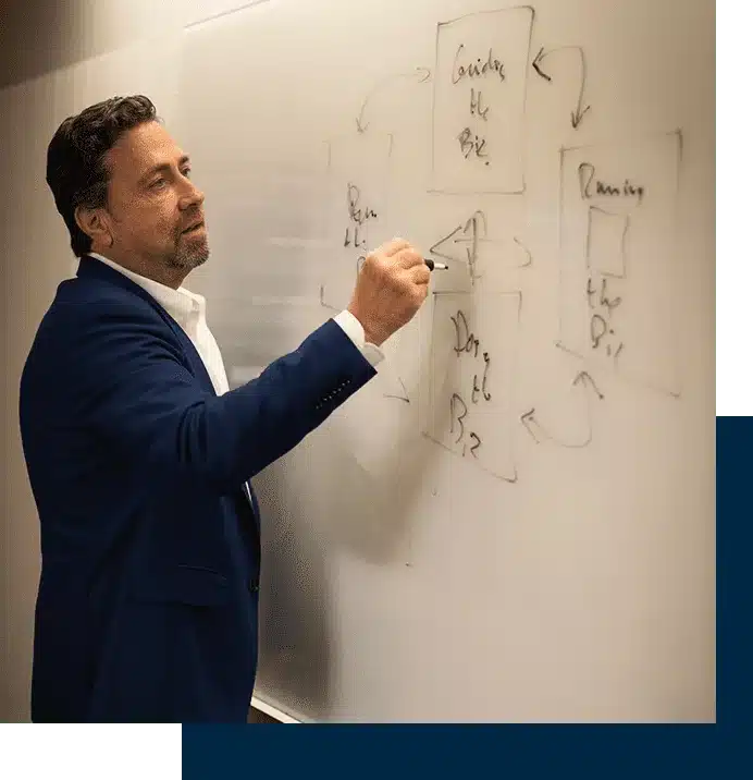 Mark coaching a client